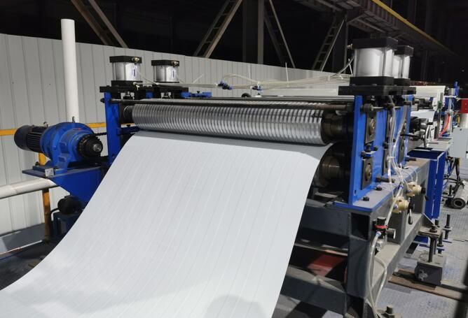 鋼板壓筋、壓型成型系統